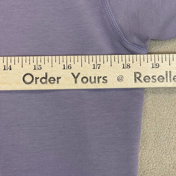 BYLT Shirt Adult Small‎ Purple Short Sleeve Tee Crew Neck Drop Cut Preppy Mens - Picture 4 of 9